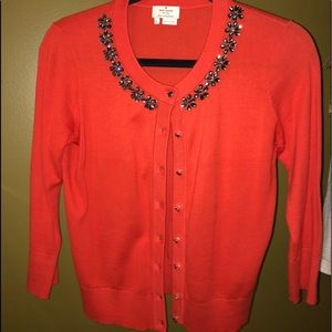 KATE SPADE BRIGHT ORANGE SWEATER😍